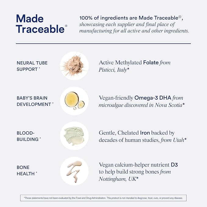 Ritual Essential for Women Prenatal Multivitamin: Folate & Choline for Neural - Image 6