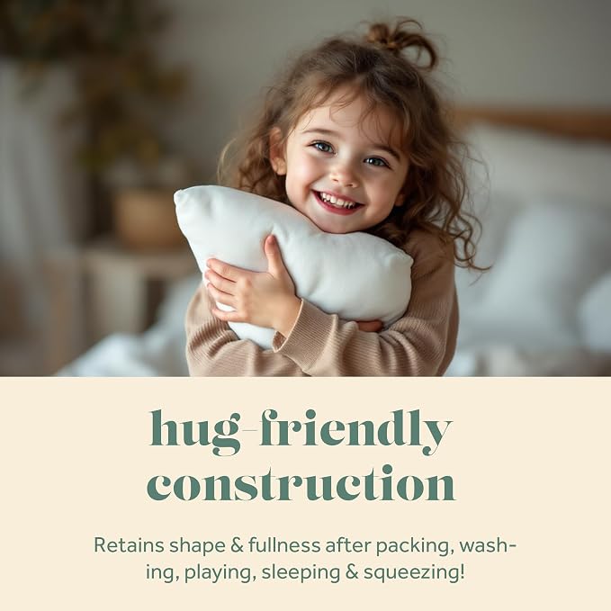 ComfyDown Toddler Pillow, 800 Fill Power Goose Down Fill, 300 Thread Count 100% - Image 2