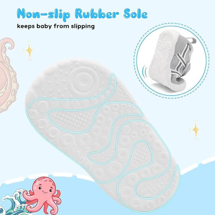 Scurtain Baby Shoes Boy Girl First Walking Shoe Infant Crib Breathable Sneakers - Image 6