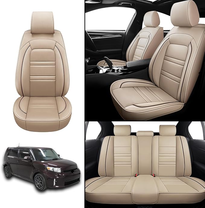 Seat Covers for Scion xb 2004-2015 | 5-Seats Leather Seat Covers - Image 2