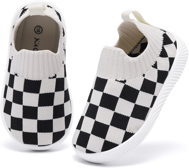 MORENDL Baby Toddler Walking Socks Non-Slip Breathable Unisex Casual Sneakers - Image 2