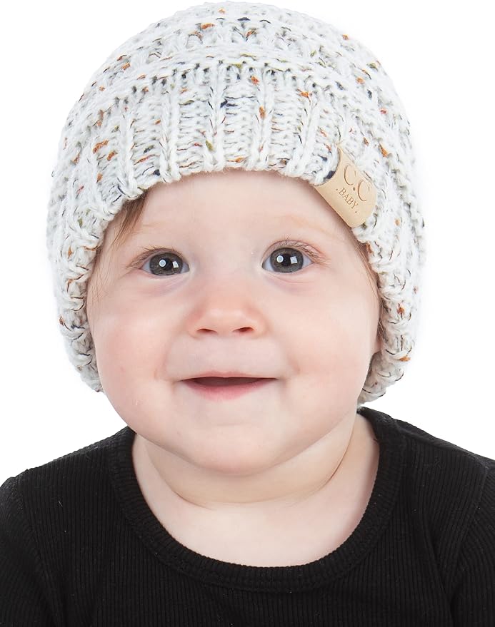 Funky Junque Baby Winter Hat – Cute Newborn Hats, Cozy Warm Infant Beanie by FunkyJunque