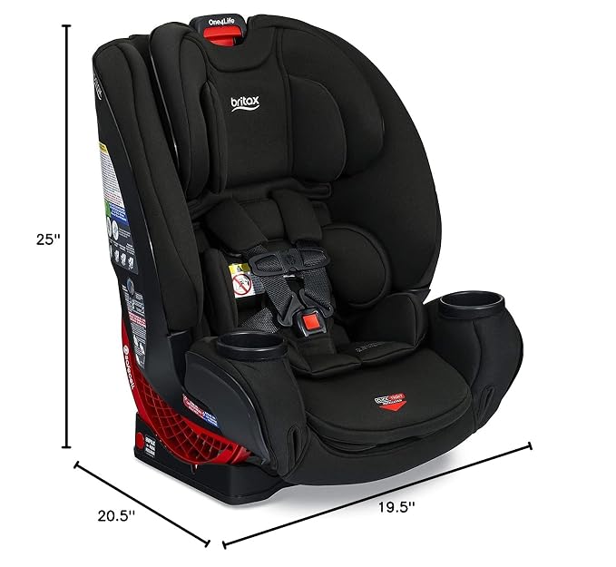 Britax One4Life ClickTight All-in-One Car Seat, Eclipse Black - Image 10