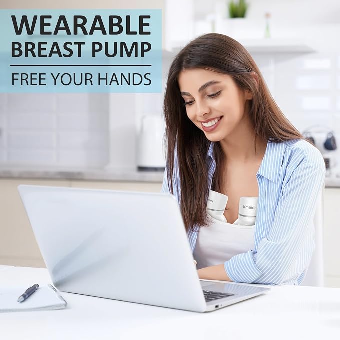 Wearable Breast Pump, Hands Free Breast Pump, Portable Electric Pump - Image 7