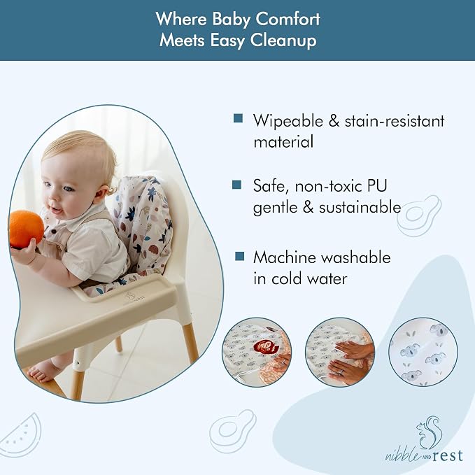 Nibble and Rest Highchair Cushion Cover - Image 3