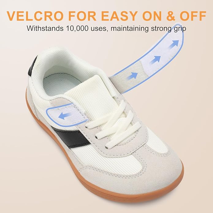 Toddler Wide Toe Box Shoes Zero Drop Minimalist Sneakers - Image 5