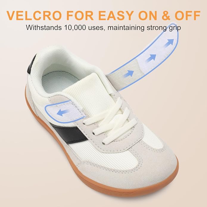 Toddler Wide Toe Box Shoes Zero Drop Minimalist Sneakers - Image 5