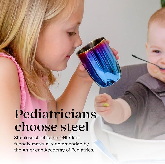 Ahimsa Stainless Steel Kids Cups - Image 4