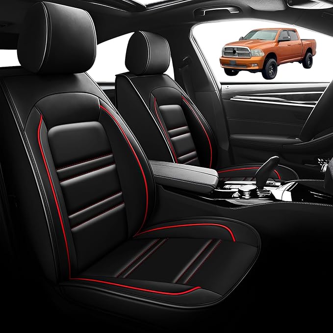 Seat Cover for Dodge ram 2004-2011 | Car Seat Covers Front Seats, Waterproof - Image 2