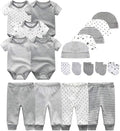 Kiddiezoom Unisex Baby Layette Essentials Giftset Clothing Set 19-Piece by Kiddiezoom