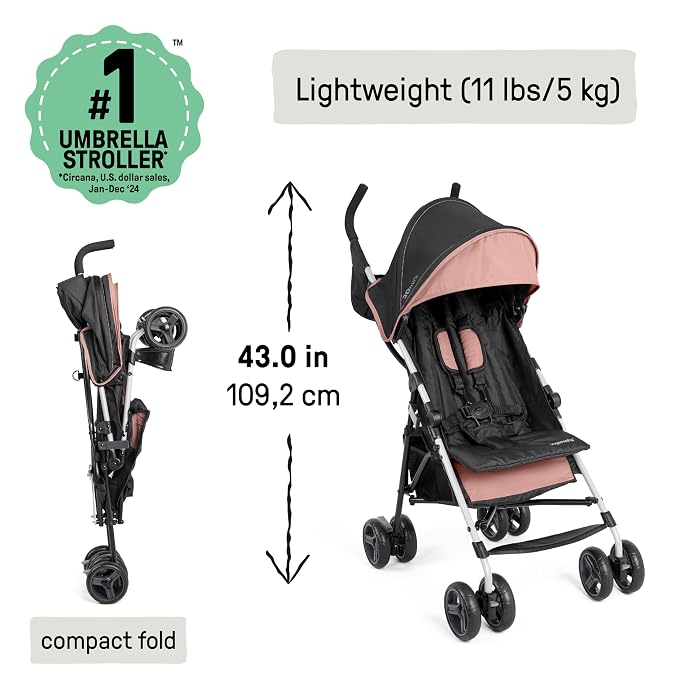 Ingenuity 3D Mini Convenience Stroller – Lightweight Stroller, Compact Fold - Image 5