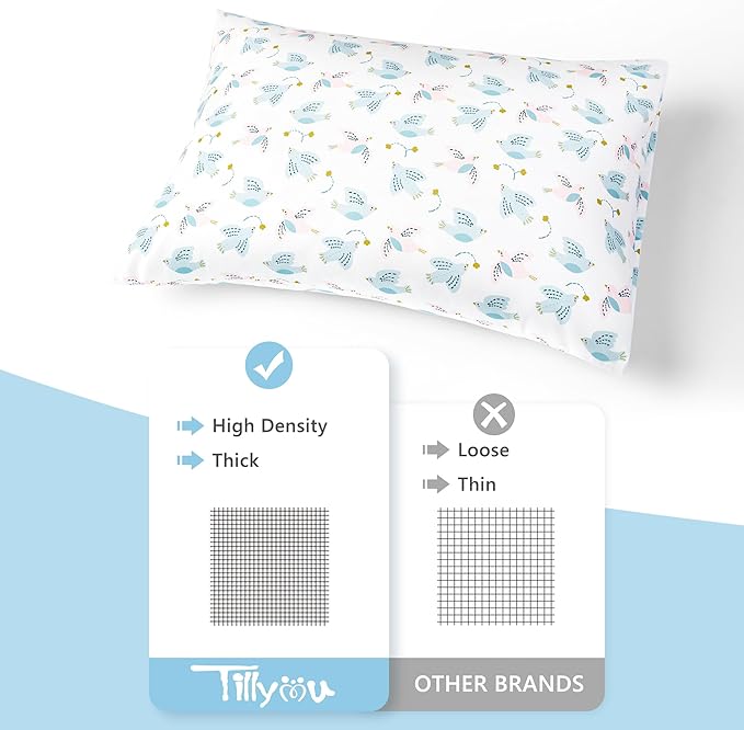 TILLYOU Toddler Pillowcase 2 Pack - Image 4