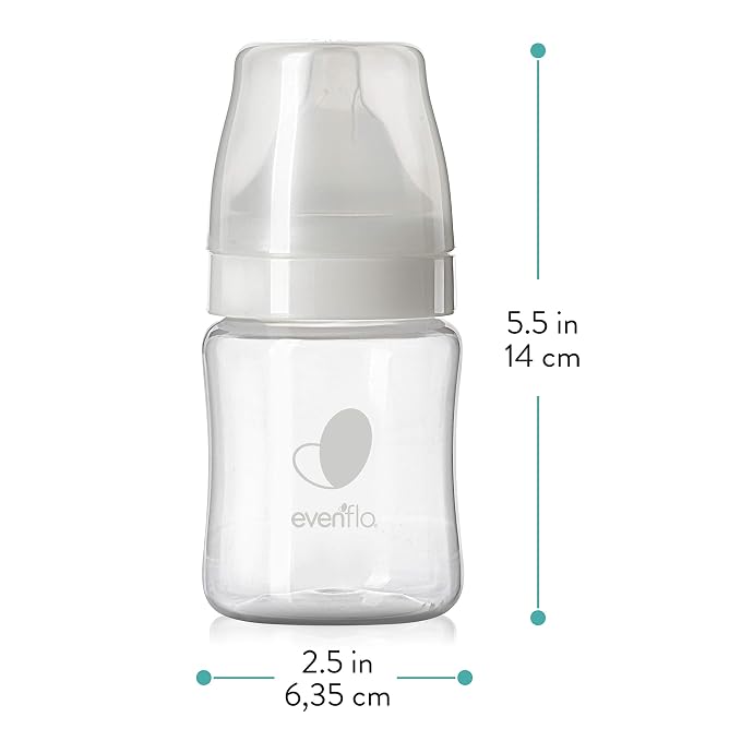 Evenflo Feeding Balance Plus Wide Neck Baby Bottle | Proflo Venting Technology | - Image 9