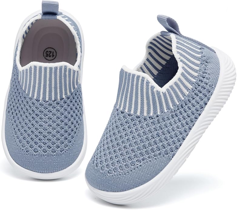MORENDL Baby Toddler Walking Socks Non-Slip Breathable Unisex Casual Sneakers - Image 2