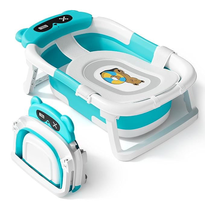 AVIDOR Baby Bathtub, Collapsible Bathtub by AVIDOR