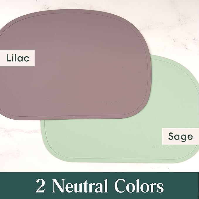 Simka Rose Silicone Baby Placemats That Stick to Table - Image 9