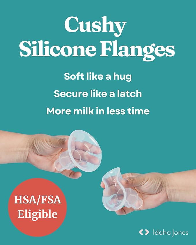 Cushy Silicone Flanges, Breast Shields - Image 2