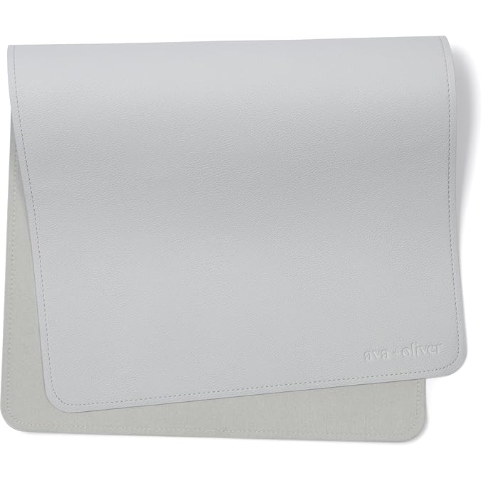 Ava + Oliver Vegan Leather Baby Changing Mat by avaoliver