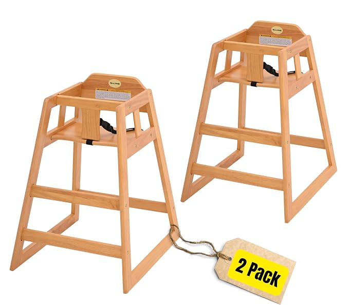 Alpine Wooden High Chairs for Babies and Toddlers by AlpineIndustries