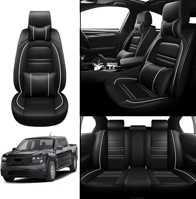 Car Seat Covers for Ford Maverick 2022-2025 | 5-Seats Seat Covers, Waterproof - Image 2