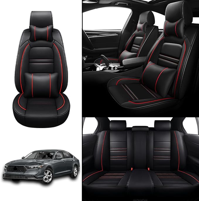 Car Seat Covers for Honda Accord 2003-2025 | 5-Seats Seat Covers, Waterproof - Image 2