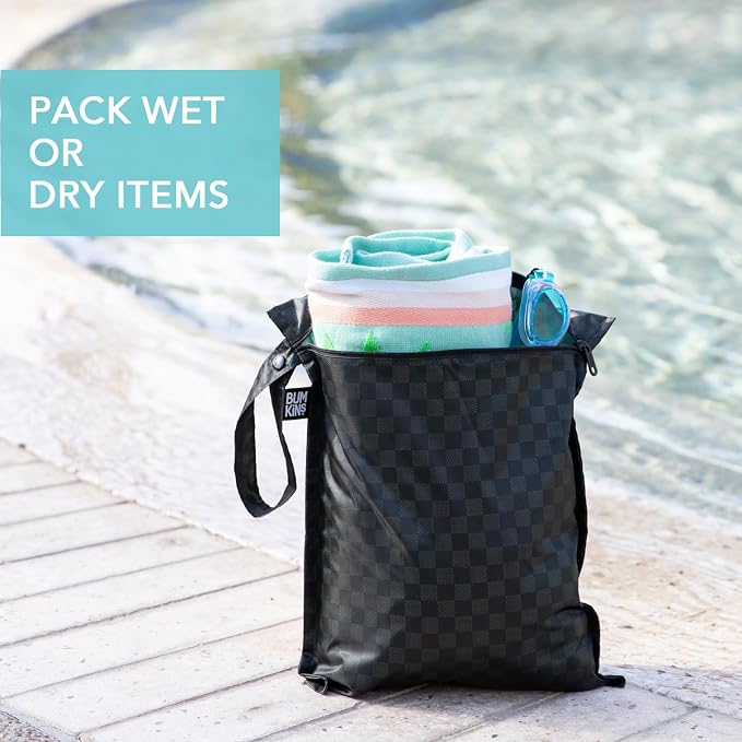 Bumkins - Waterproof Wet Bag, Wet/Dry Clutch & Clear Travel Bags - - Image 3