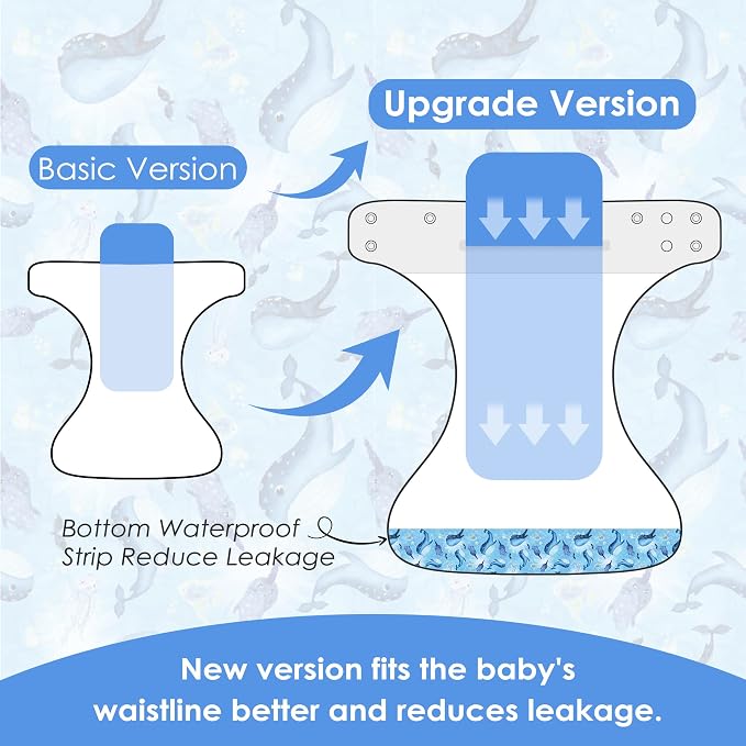 wegreeco Cloth Diapers 5 Pack - Image 5