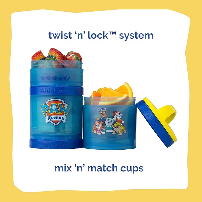 Whiskware Paw Patrol Stackable Snack Containers - Image 3