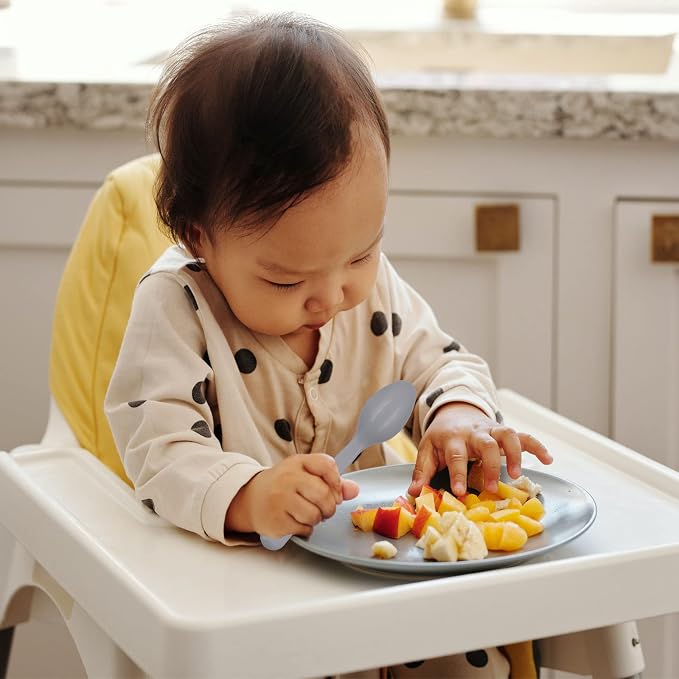 12 Pcs Kids Spoons and Forks Toddler Utensils Plastics Reusable Silverware Baby - Image 6
