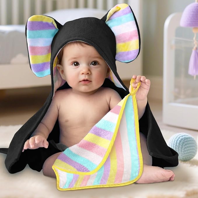 VOOVA & MOVAS Thick Baby Hooded Bath Towel - Image 5
