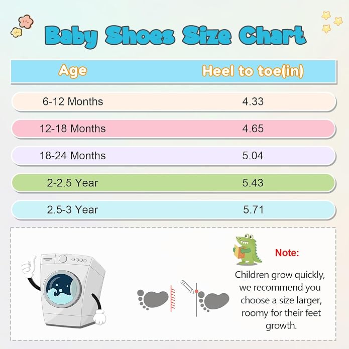 LeIsfIt Baby Shoes Girls Boys First Walking Shoes Infant Sneakers Crib Shoes - Image 4