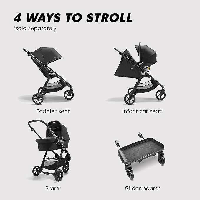 Baby Jogger City Mini GT2 All-Terrain Stroller Black Complete - Image 5