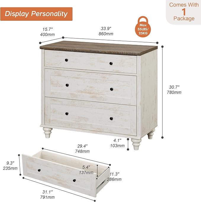WAMPAT Baby Dresser for Bedroom - Image 2