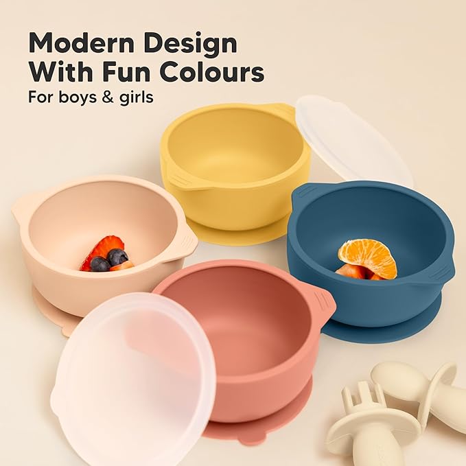 KeaBabies 2-Pack Baby Bowls - Image 9