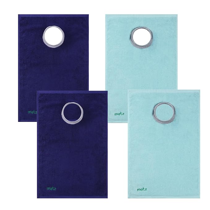 MATZ Terry Towel Slip On Baby Toddler Bibs | Full Coverage Pullover by MATZProductsLLC