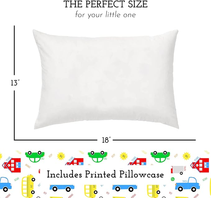 Little Sleepy Head Toddler Pillow - Image 2