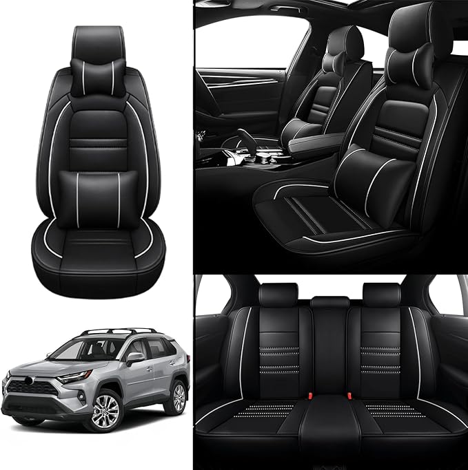 Car Seat Covers for Toyota Tacoma 2007-2025 | 5-Seats Seat Covers, Waterproof - Image 2