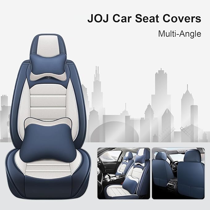 JOJ Car Seat Cover Fit for Toyota Highlander 2001-2025, 7 Seat Car Seat Cover - Image 5