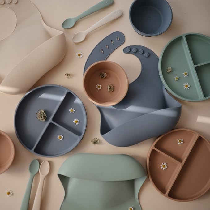 mushie Silicone Suction Bowl | BPA-Free Non-Slip Design - Image 6