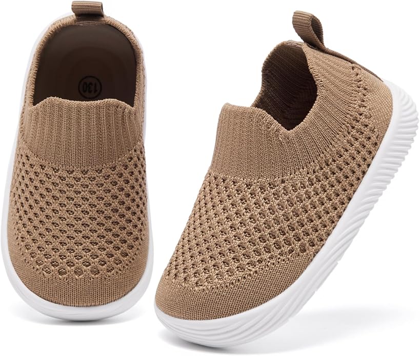 MORENDL Baby Toddler Walking Socks Non-Slip Breathable Unisex Casual Sneakers - Image 2