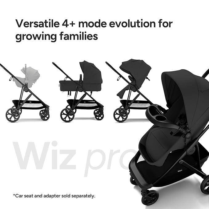 Mompush Wiz Pro 4-in-1 Baby Stroller - Image 2