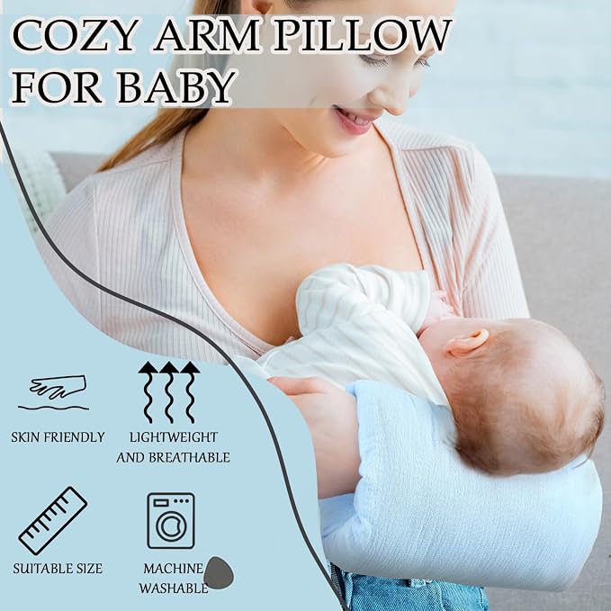 Baby Feeding Arm Pillow Breastfeeding Bottle Nursing Cozy Cradle Pillow - Image 7