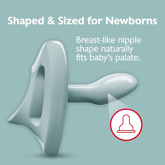 NUK Timeless Comfy Pacifier | 100% Silicone, One-Piece Design | BPA-Free - Image 9