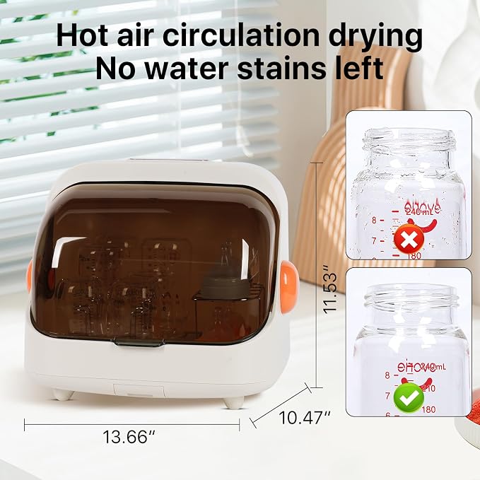 Transparent Baby Bottle Drying Rack - Image 3