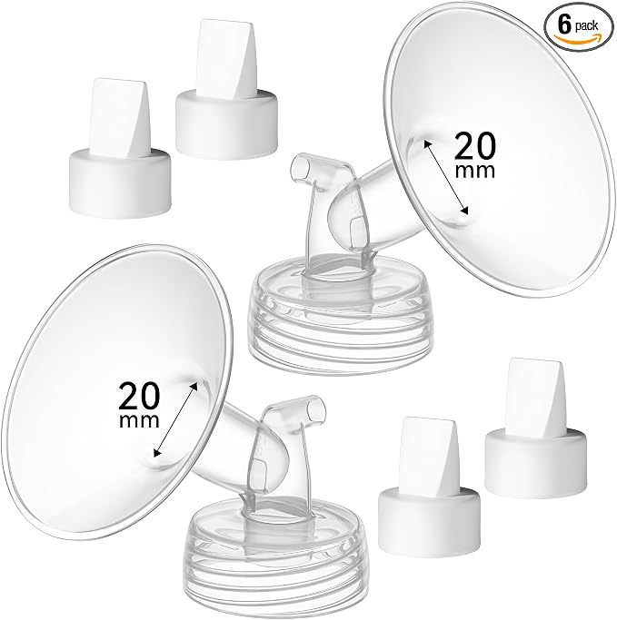 20 mm Flange Compatible with Spectra S2 S1 9 Plus Ameda MYA Motif Luna Cimilre by TOVVILD