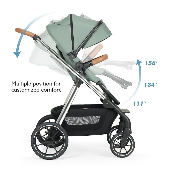 Beberoad Love RX 3-in-1 Baby Stroller, Toddler Stroller, Foldable Infant - Image 4