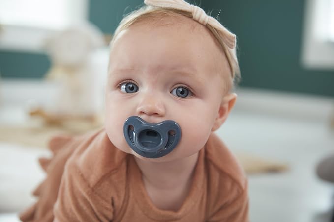 NUK Timeless Comfy Pacifier | 100% Silicone, One-Piece Design | BPA-Free - Image 13
