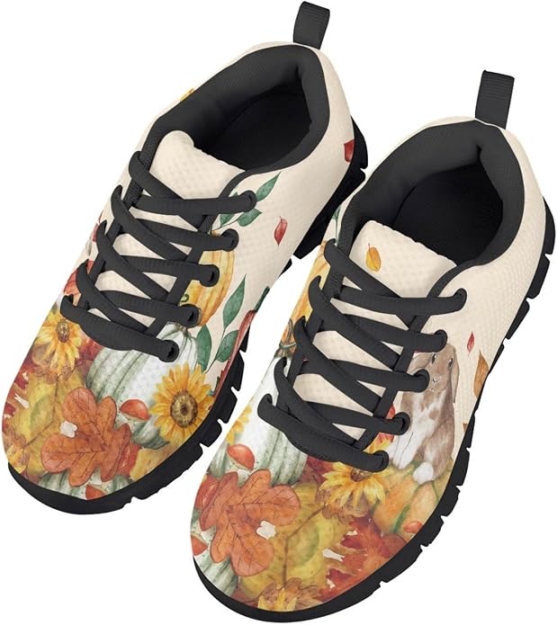 MARSVOVO First Shoes for Walking Boy Girl Athletic Lightweight Flexible Lace-up - Image 3