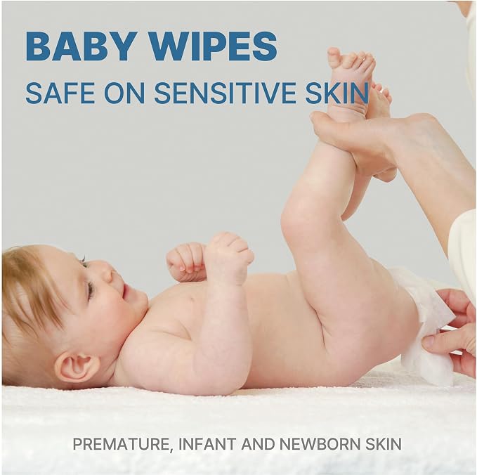 BEBESUP-Korea’s #1 Sensitive Baby Wipes -Hypoallergenic Water-based Unscented - Image 3