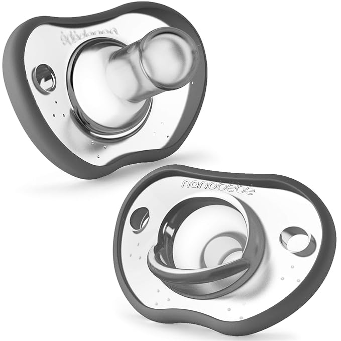 Nanobebe Baby Pacifiers 0-3 Month by Nanobebe